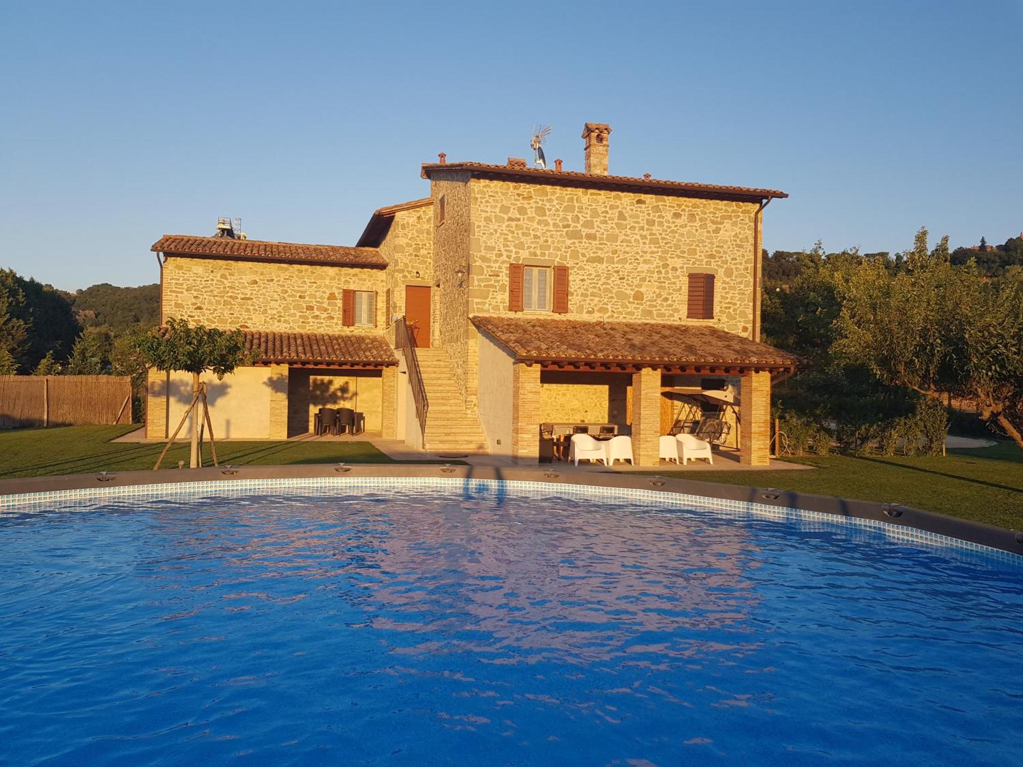 Agriturismo Villa Al Piano Todi Exteriér fotografie